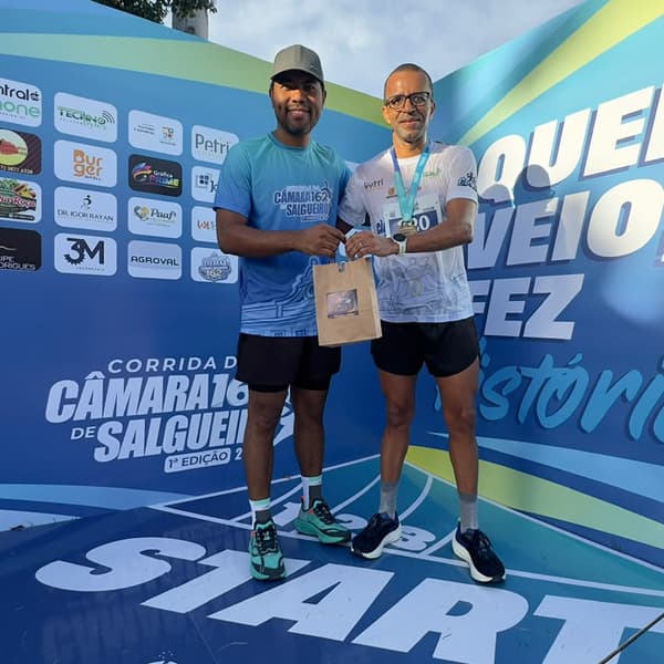 Backdrop de corrida de rua