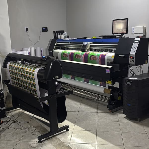 Produção em plotter de grande formato