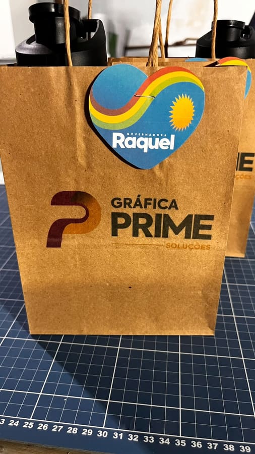 Sacola kraft personalizada